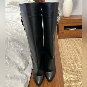 Givenchy shark lock  boots